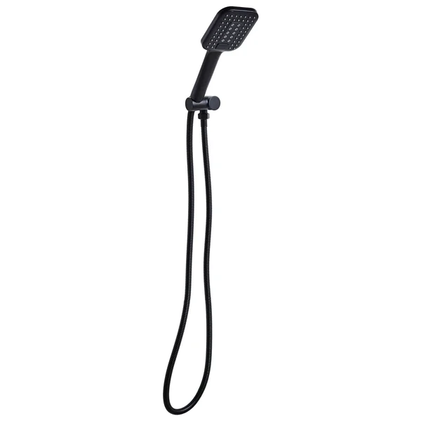 Kit de pommeau de douche avec tuyau flexible TINGO 4 modes Noir