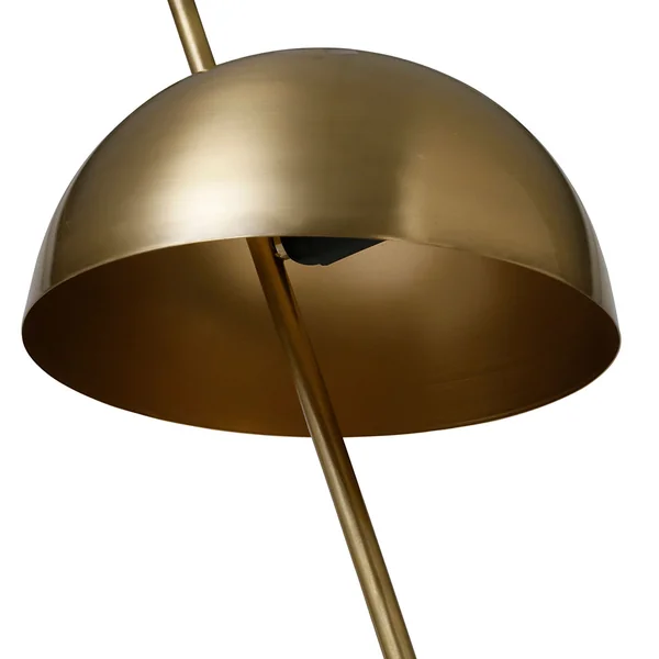 Lampadaire en fer doré h163cm E27 - Ardecor