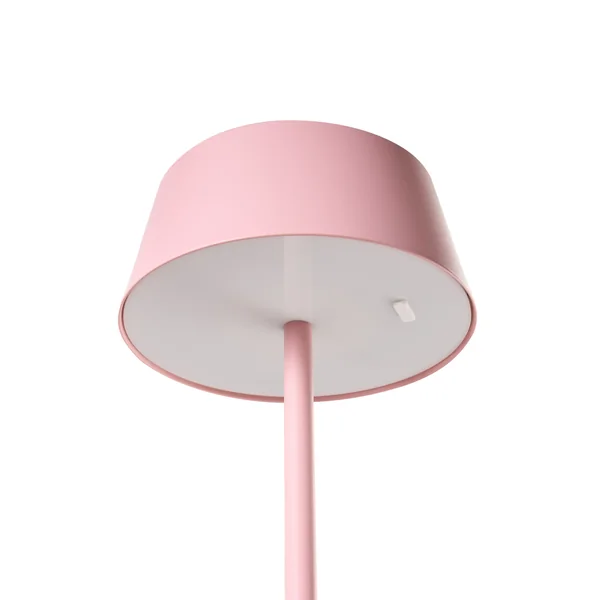 Lampe de table LED sans fil GUDER Avec variateur Métal Rose