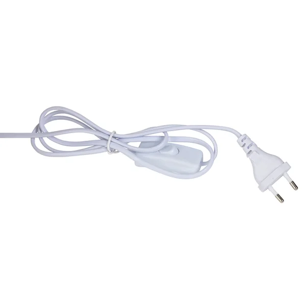 Lampe en rotin et céramique rayée corail et blanc h27cm E14 - Medi