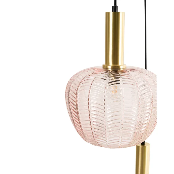 Lampe suspension NJORO Verre Multicolore