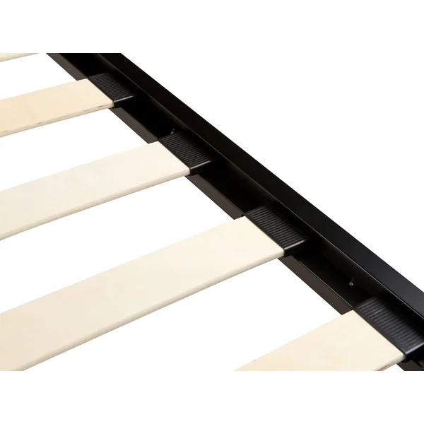 Lit avec sommier Métal CLAMART 180 x 200 cm Beige clair