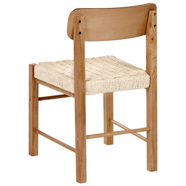 Lot de 2 chaises de salle à manger ALLOS Bois Marron