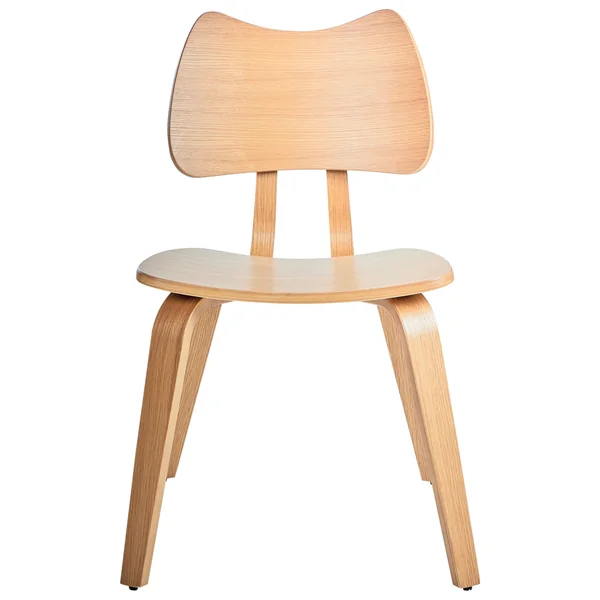 Lot de 2 chaises de salle à manger DIANA Bois Marron clair