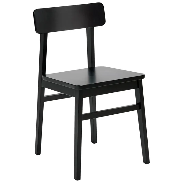 Lot de 2 chaises de salle à manger GORRE Bois Noir