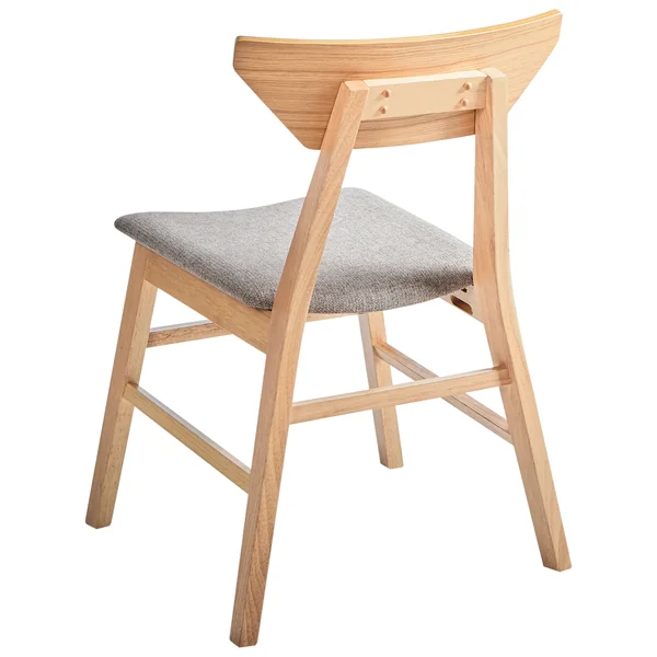 Lot de 2 chaises de salle à manger HOPKINS Bois Marron clair