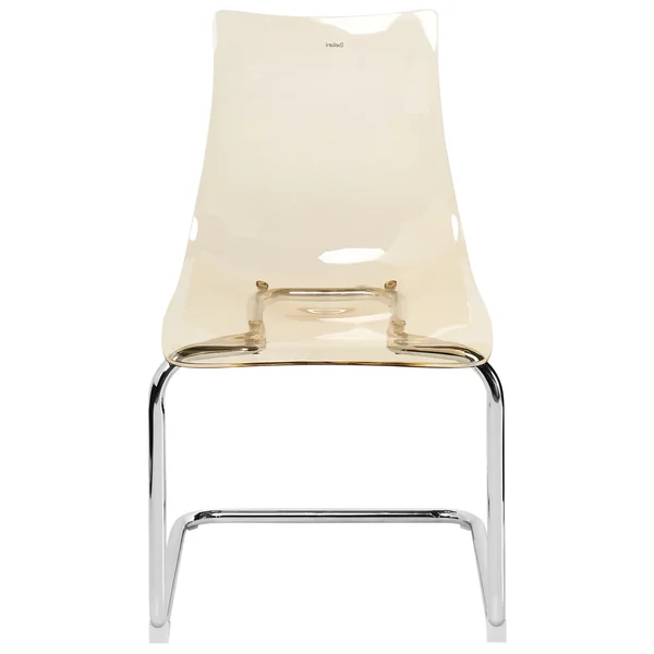 Lot de 2 chaises de salle à manger MARSHALL Orange