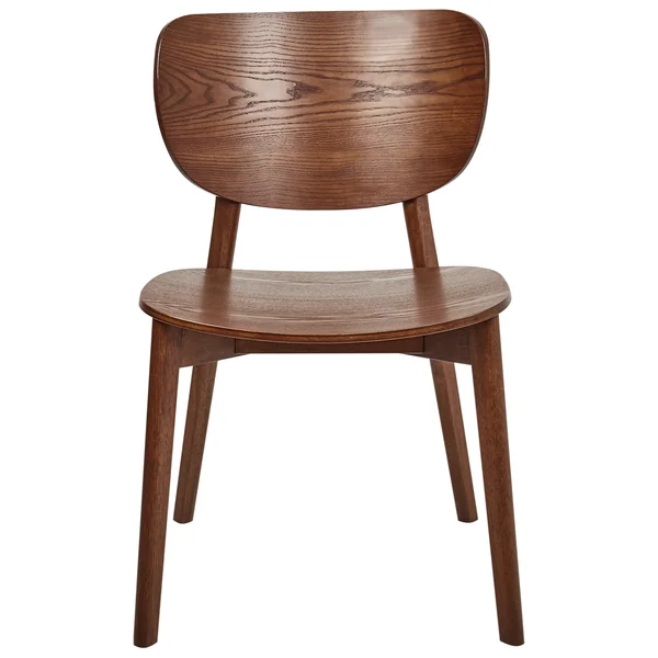 Lot de 2 chaises de salle à manger OVERLY Bois Marron