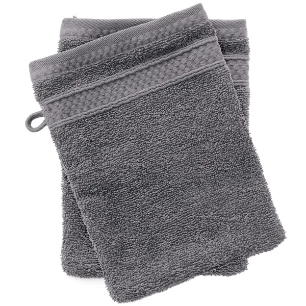 Lot de 2 gants de toilette coton 550 g/m2 NAÏA gris Ardoise