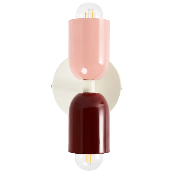 Lot de 2 lampes murales TOPI Métal Multicolore