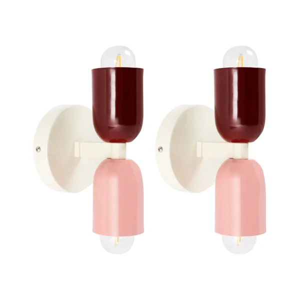 Lot de 2 lampes murales TOPI Métal Multicolore