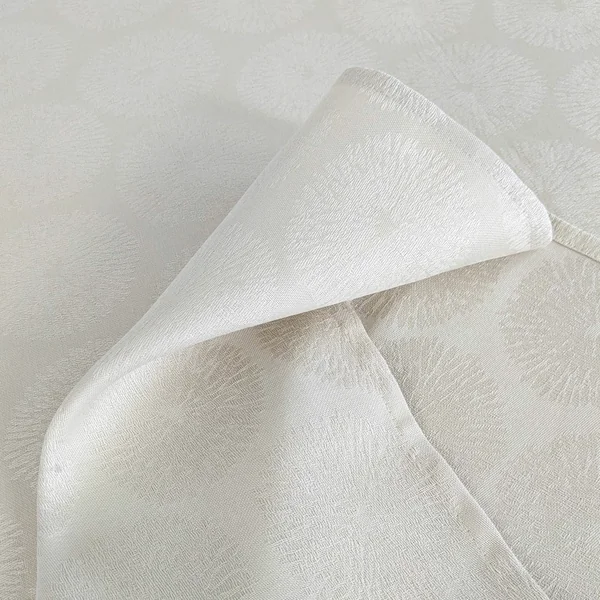 Lot de 2 sets de table 35x45 cm HÉLIOS Ecru 100% coton + enduction acrylique