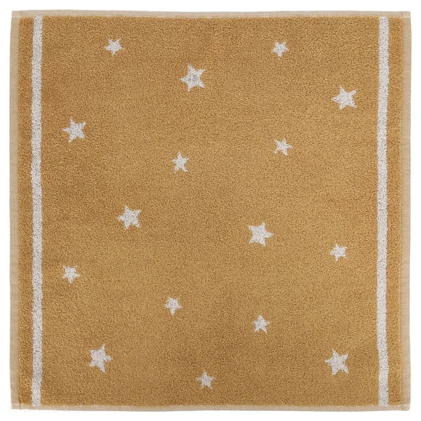 Lot de 2 torchons de cuisine 50x50 cm collection NOVA 100% Coton jaune
