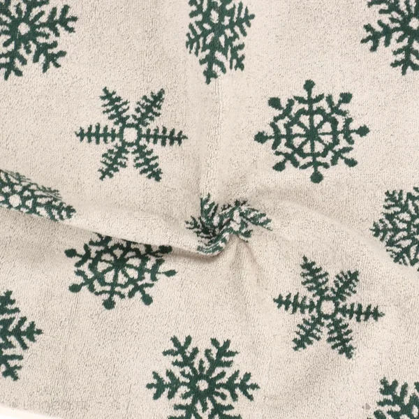 Lot de 2 torchons de cuisine éponge 50x50 cm coton ICE vert