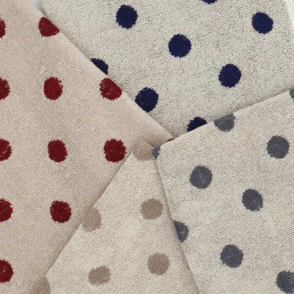 Lot de 2 torchons de cuisine éponge 50x50 cm coton SPOT gris