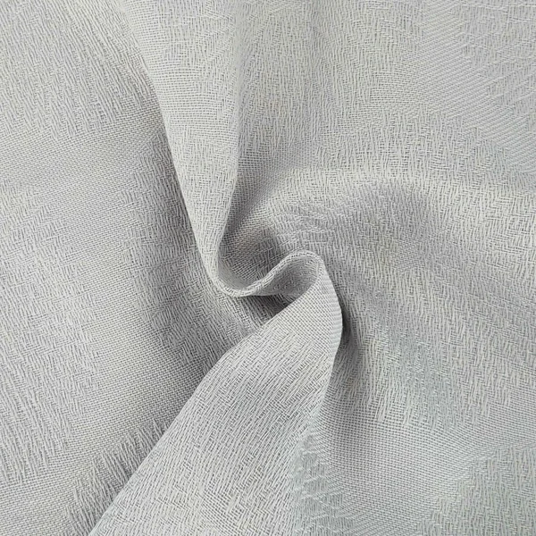 Lot de 3 serviettes de table 45x45 cm HÉLIOS Perle 100% coton + enduction acrylique