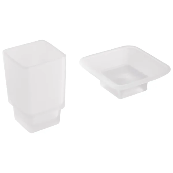 Lot de 6 pièces de quincaillerie pour salle de bain RIOHACHA avec porte-serviettes et crochets Doré