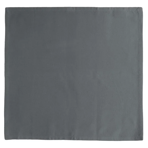 Lot de 6 serviettes de table 45x45 cm YUCO 100% coton anthracite