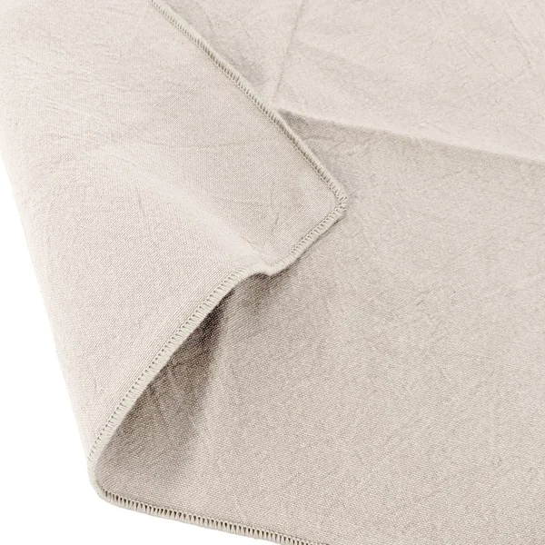 Lot de 6 serviettes de table coton 42x42 cm HONO blanc Naturel