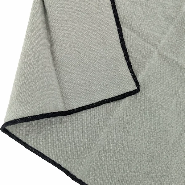 Lot de 6 serviettes de table coton 42x42 cm HONO vert Lichen