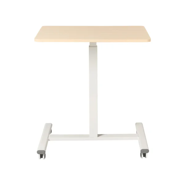 Manual Adjustable Laptop Stand ACADEMIA Light Brown/ White 65 cm 48 cm