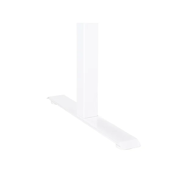 Manual Adjustable Standing Desk DESTINES Light Brown/ White 160 cm 72 cm