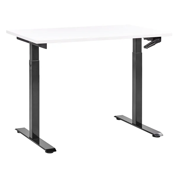 Manual Adjustable Standing Desk DESTINES White/ Black 120 cm 72 cm