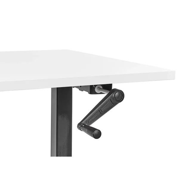 Manual Adjustable Standing Desk DESTINES White/ Black 120 cm 72 cm