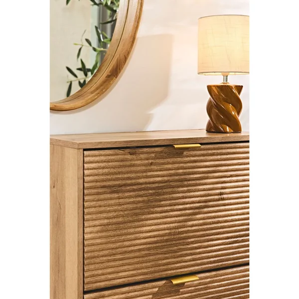Meuble à chaussures en bois 3 portes H113cm - Tiphaine