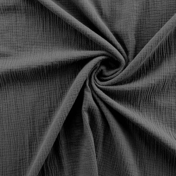 PARURE 240 X 220 CM GAZE COTON UNI 57 FILS ANGELIA ANTHRA