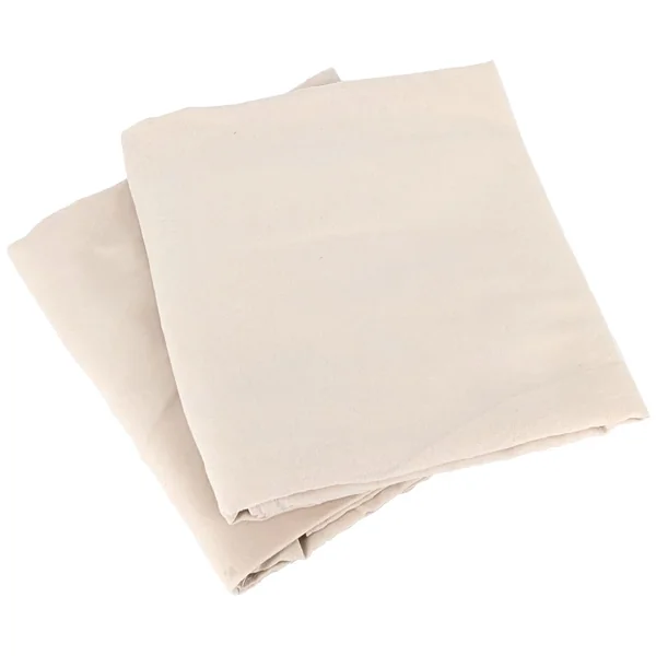 Parure 260x240 cm MILA polyester micro lavée marron sable 3 pièces