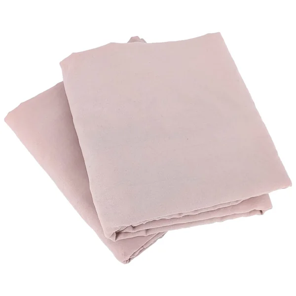 Parure 260x240 cm MILA polyester micro lavée rose poudré 3 pièces
