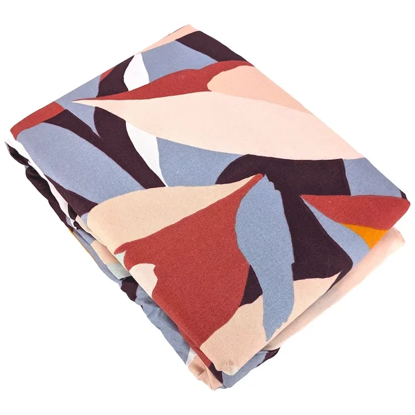Parure de lit 240x220 cm microfibre EXUBERANCE multicolore 3 pièces
