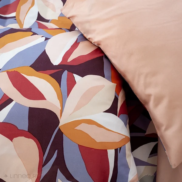 Parure de lit 240x220 cm microfibre EXUBERANCE multicolore 3 pièces