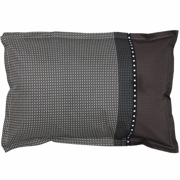Parure de lit 280x240 cm 50x70 cm en satin de coton ENZO noir