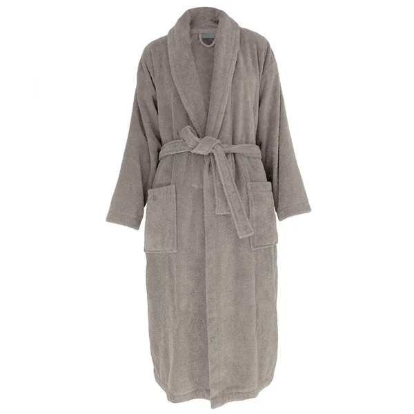Peignoir col châle NAIA éponge coton taille XL beige lin