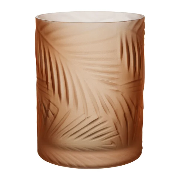 Photophores x2 en verre corail et rose - Aurore