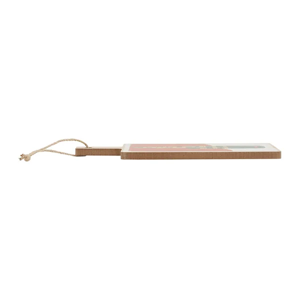 Planche a découper en bois multicolore 14x26cm - Copains D'Abord