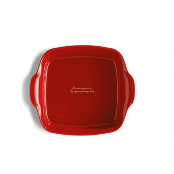Plat à four carré Grand Cru 28 X 23 cm Emile Henry