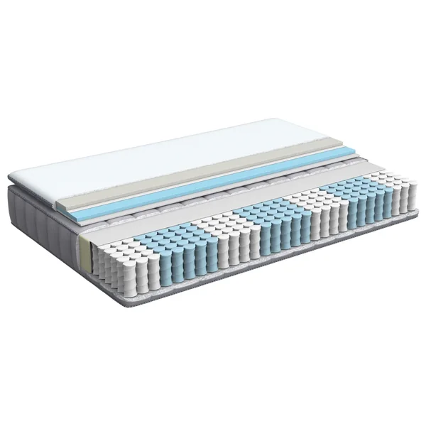 Pocketveringmatras met gel en traagschuim PLEASANT H3/4 Hard 180 x 200 cm