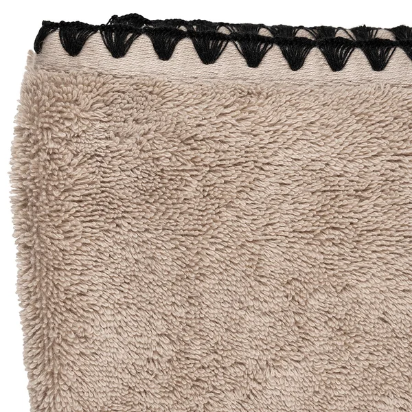 Serviette de douche en coton couleur lin 90X140cm - Issey