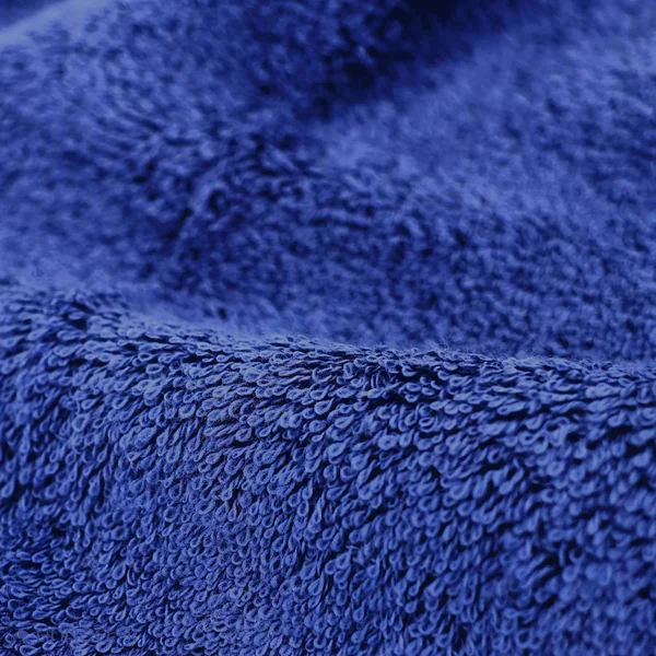 Serviette de toilette 50x100 cm 100% coton peigné ALBA bleu marine