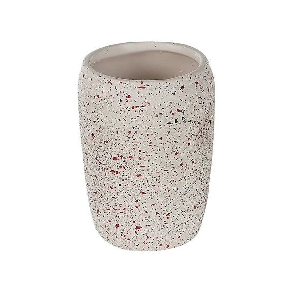 Set de 6 accessoires de salle de bain PALMILLA Céramique Blanc cassé