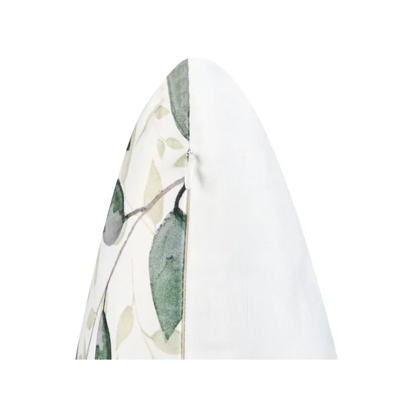 Set of 2 Outdoor Cushions FLYLEAF Plant Pattern 45 x 45 cm Green