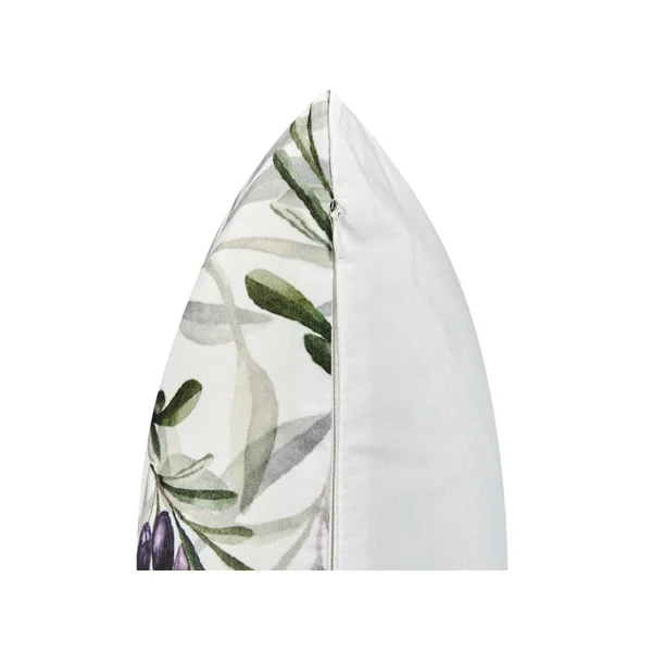 Set of 2 Outdoor Cushions TRANQUI Plant Pattern 45 x 45 cm Multicolour