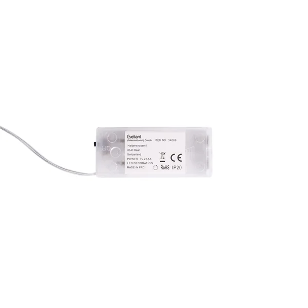 Set of 3 Christmas Decorations LED KYVESI Christmas Tree 20/25/30 cm White
