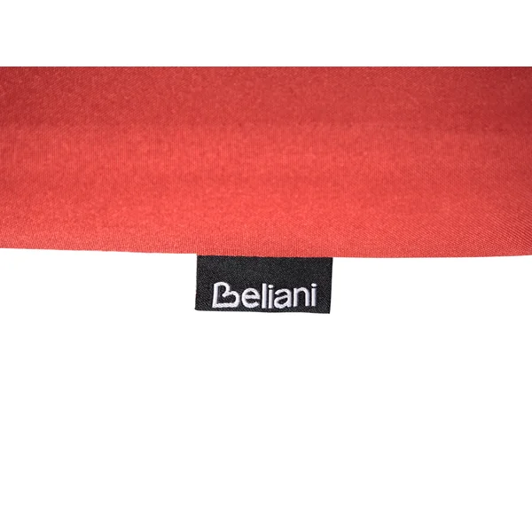 Set of 8 Garden Chair Cushions SASSARI PREMIUM 46 x 46 cm Red