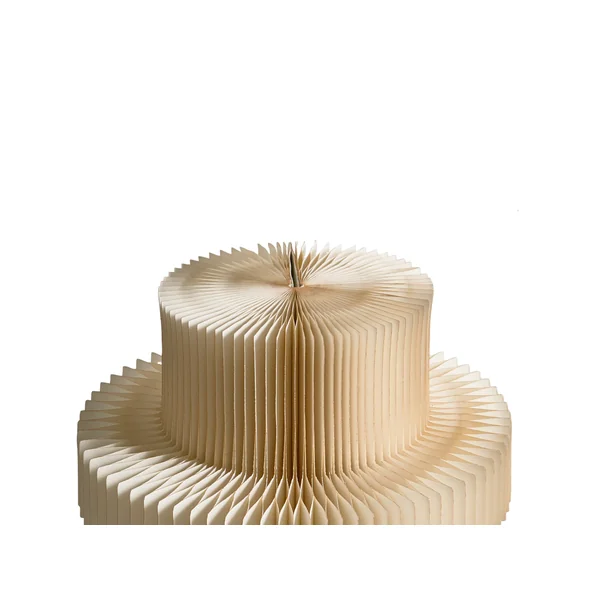 Set van 2 kerstdecoraties KLARALVEN Sneeuwpop 90/124 cm Beige