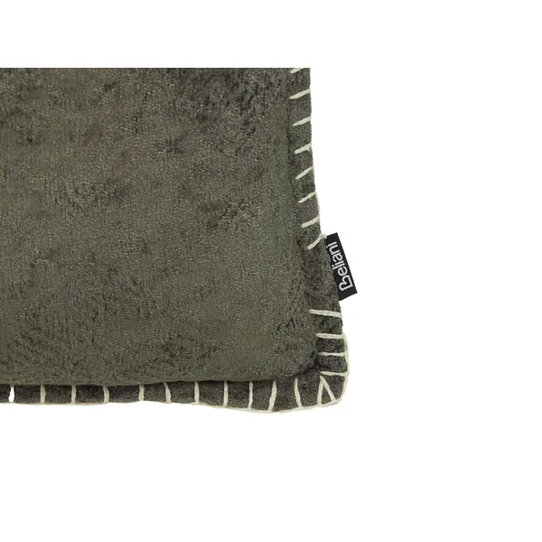 Set van 2 sierkussens MELUR 45 x 45 cm Grijs effen