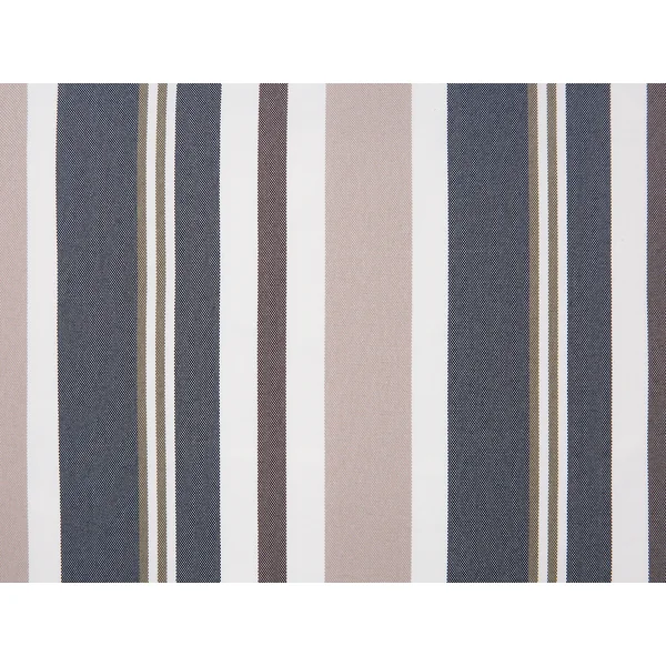 Set van 2 tuinkussens KASTOS gestreept 40 x 40 cm Taupe